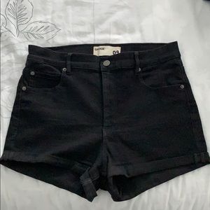Garage black high rise shorts size 9